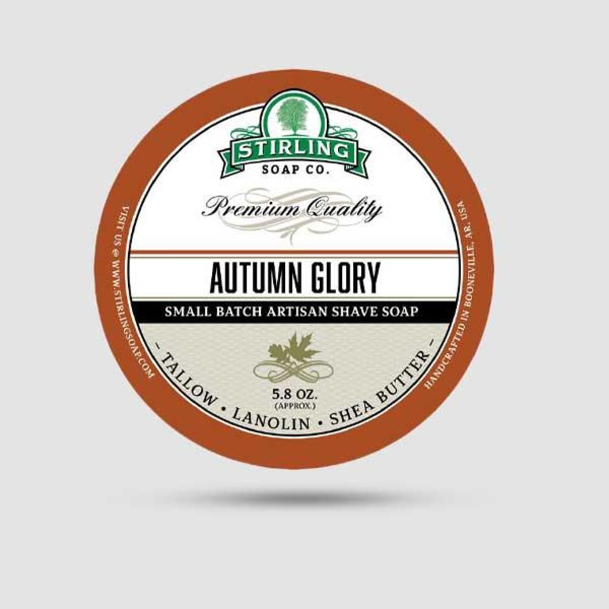 Shaving Soap - Stirling Soap Company - Autumn Glory 170ml