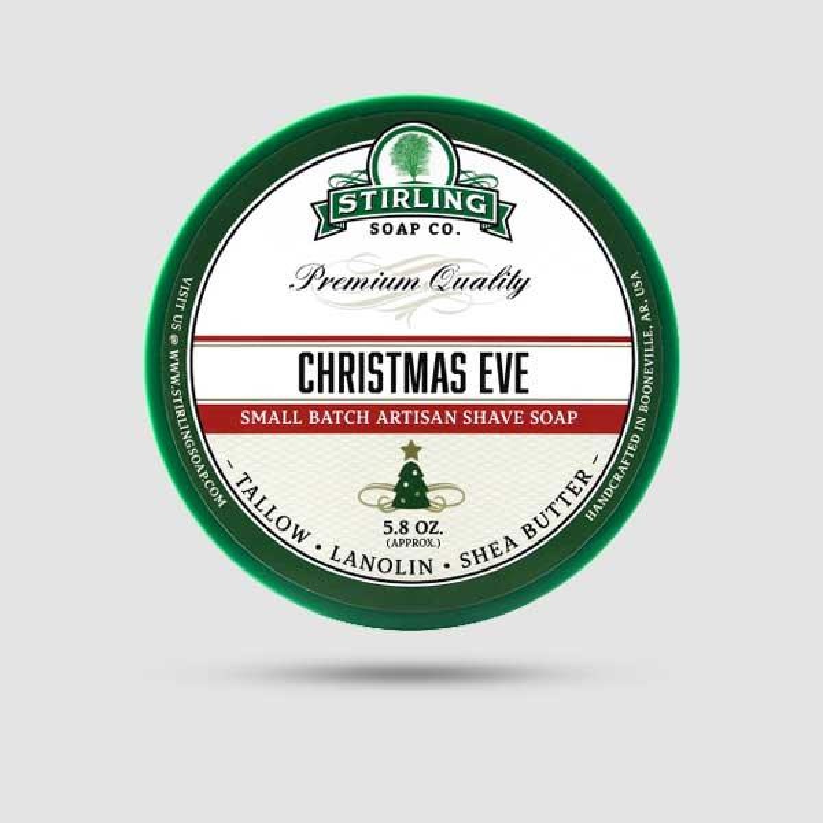 Σαπούνι Ξυρίσματος - Stirling Soap Company - Christmas Eve 170ml