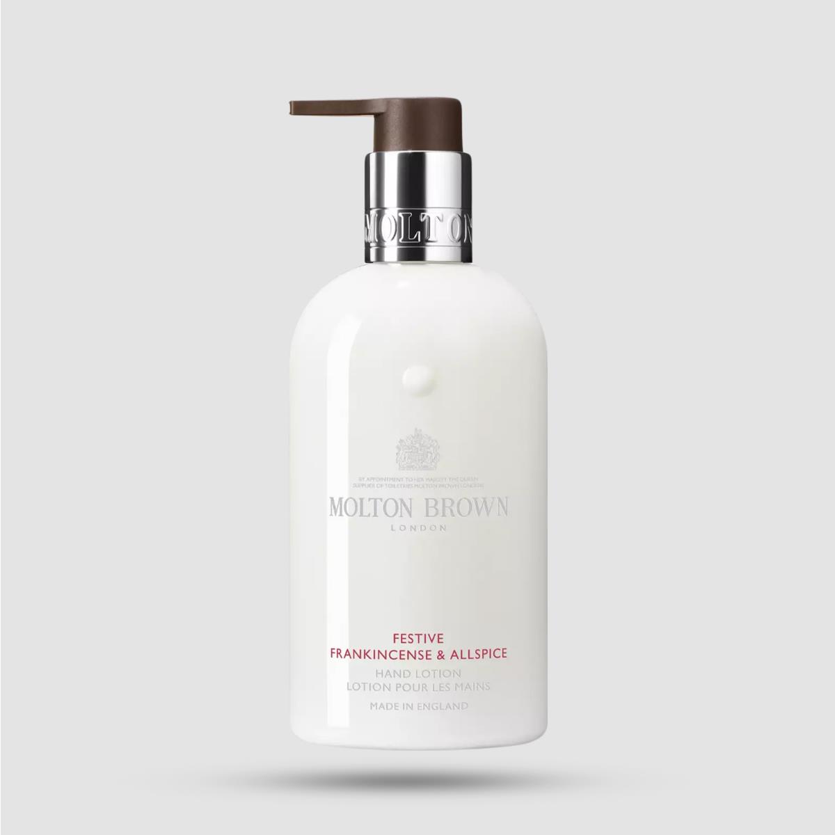 Hand Lotion - Molton Brown - Festive Frankinscence & All Spice 300ml