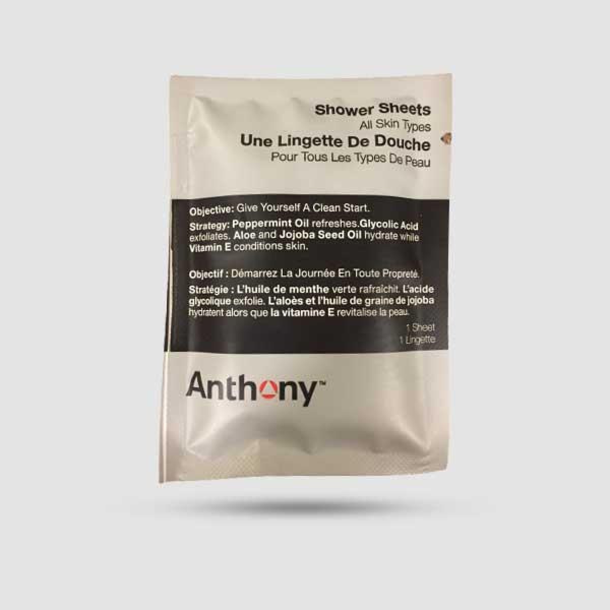 Exfoliating & Resurfacing Wipes - Anthony -  Glycolic Sample