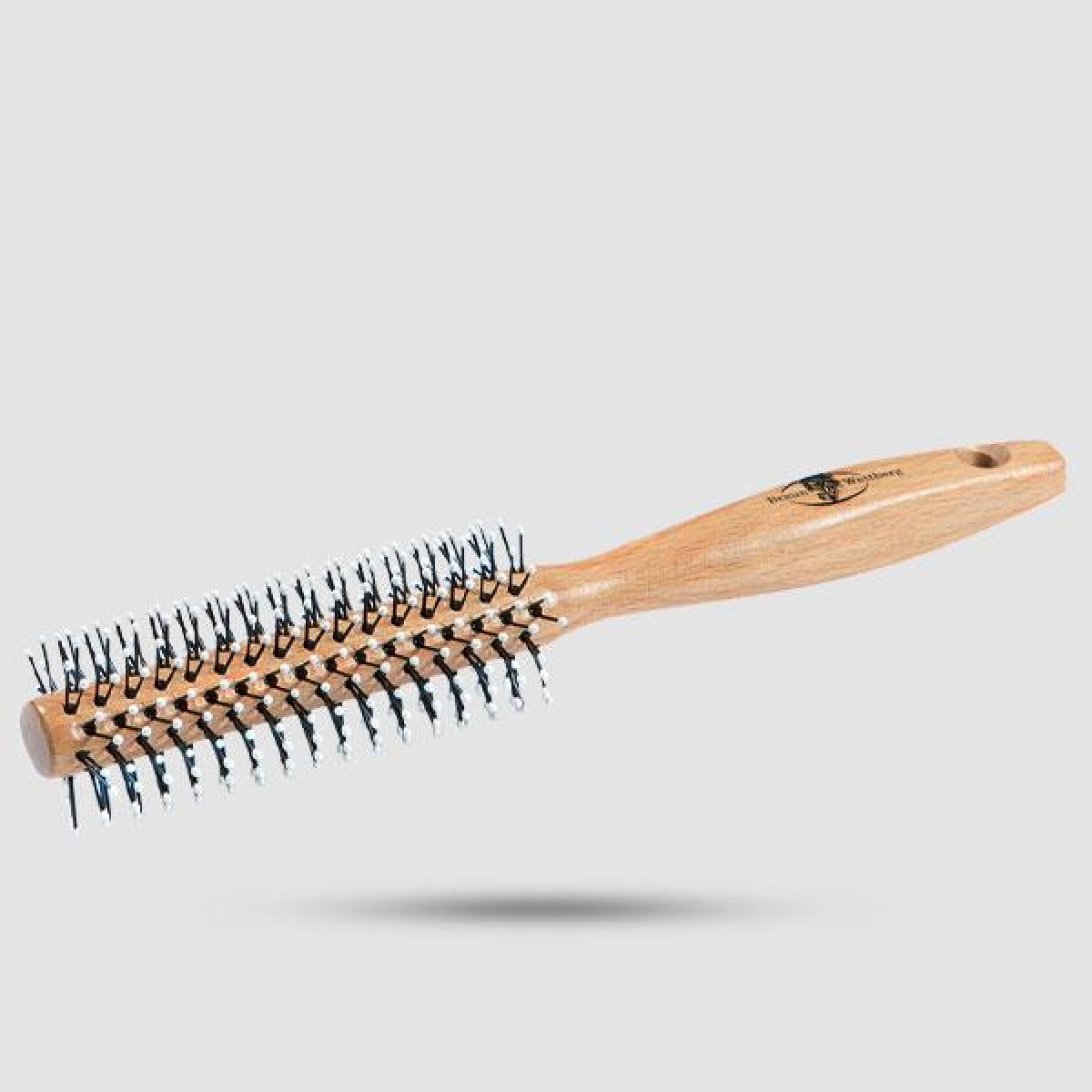 Wooden Round Hairbrush - Braun & Wettberg-