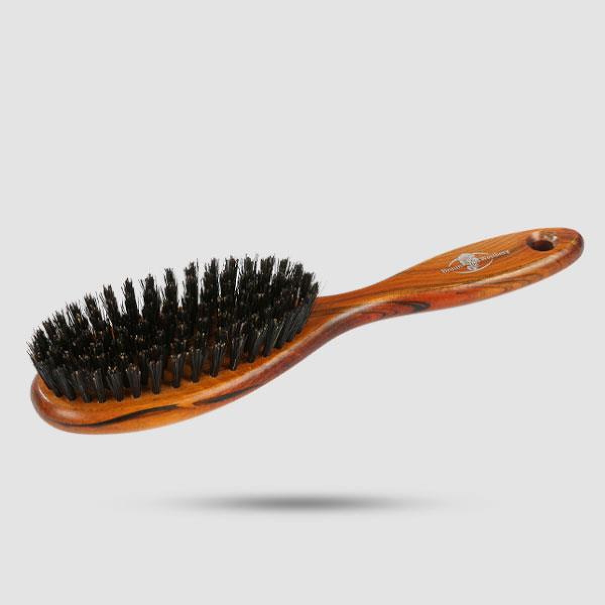 Wooden Hairbrush With 100% Strong Natural Bristle