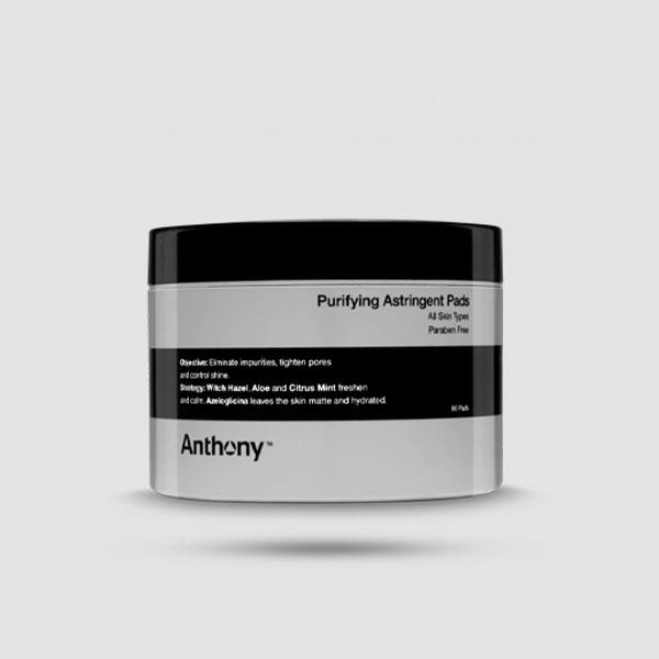 60 Astringent Pads - Anthony - Purifying