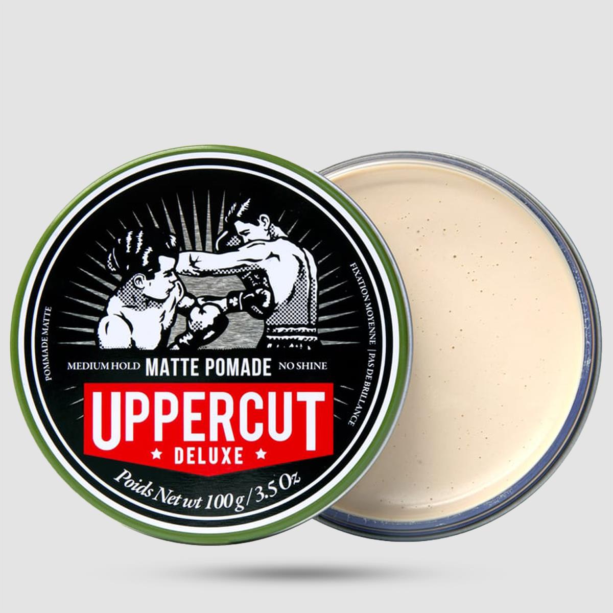 Πομάδα Για Μαλλιά - Uppercut Deluxe - Matt Pomade 100g / 3.5 οz.