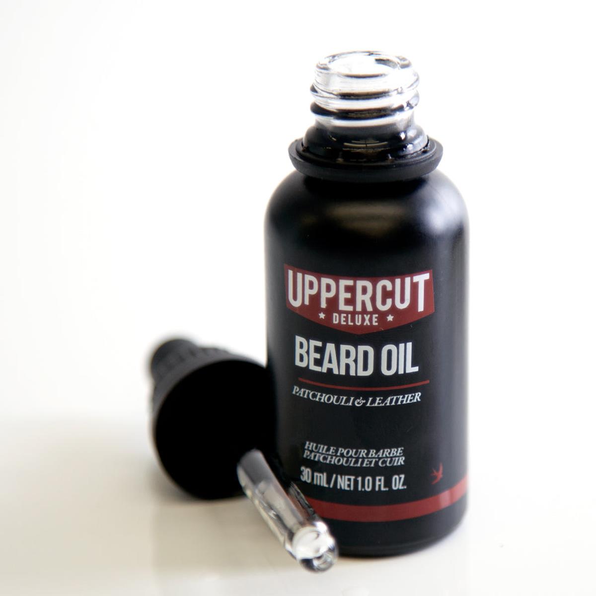 Λάδι Για Γένια - Uppercut Deluxe - Patchouli & Leather 30ml