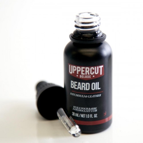 Beard Oil - Uppercut Deluxe - Patchouli & Leather 30ml