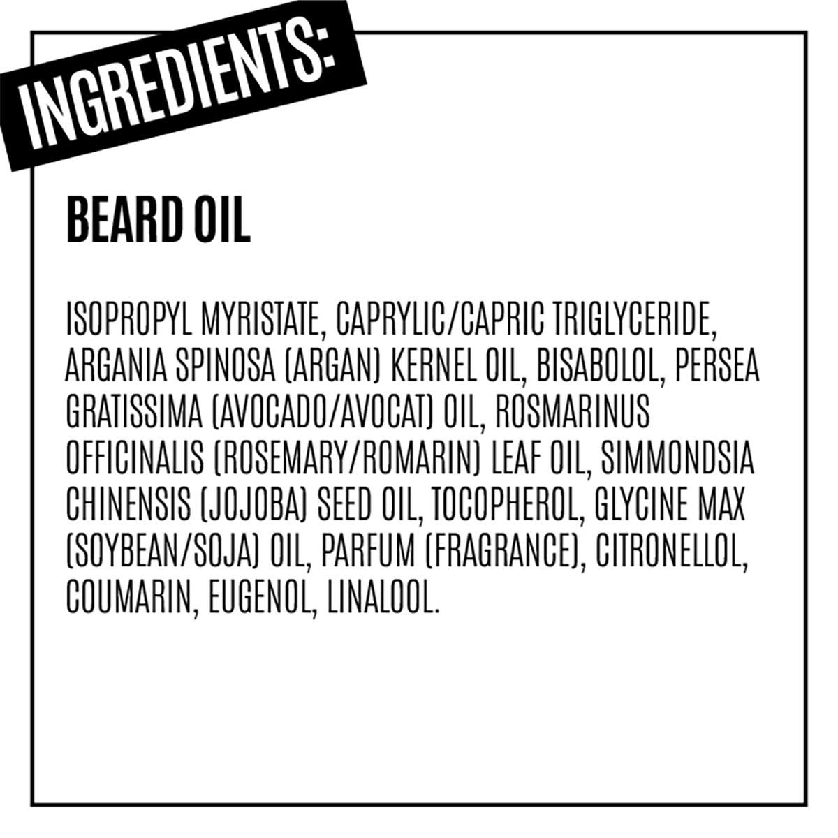 Beard Oil - Uppercut Deluxe - Patchouli & Leather 30ml