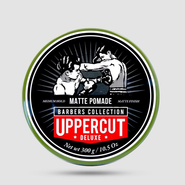 Πομάδα Για Μαλλιά - Uppercut Deluxe - Matt Pomade Barber Tin 300g