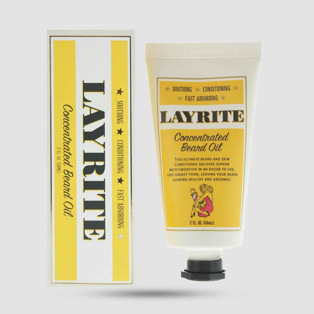 Beard Oil - Layrite - Concentrated 59ml / 2oz