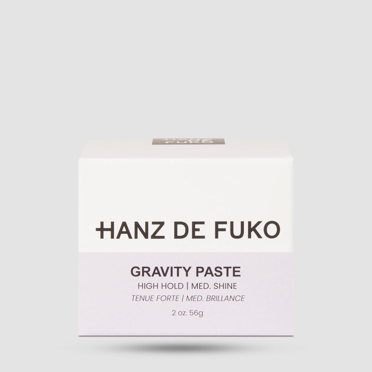 Πάστα Για Μαλλιά - Hanz De Fuko - Gravity Paste 56g / 2oz.