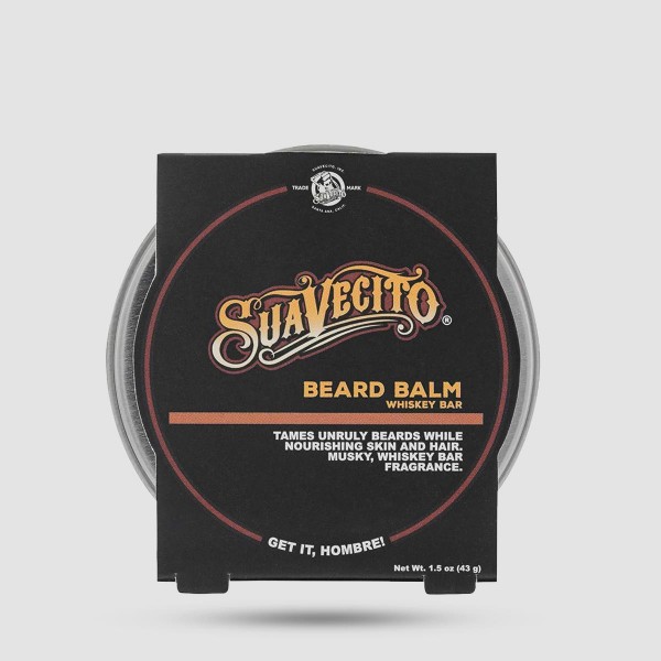 Balm Για Γένια - Suavecito - Whiskey Bar 57g