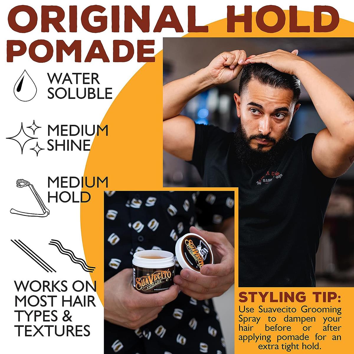 Original Pomade - Suavecito - Original Pomade 113g / 4oz