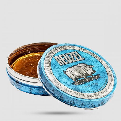 Blue Pomade - Reuzel - Strong Hold | High Sheen (Blue) 113g / 4oz