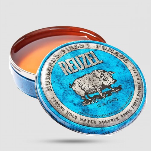 Blue Pomade - Reuzel - Strong Hold | High Sheen (Blue) 340g