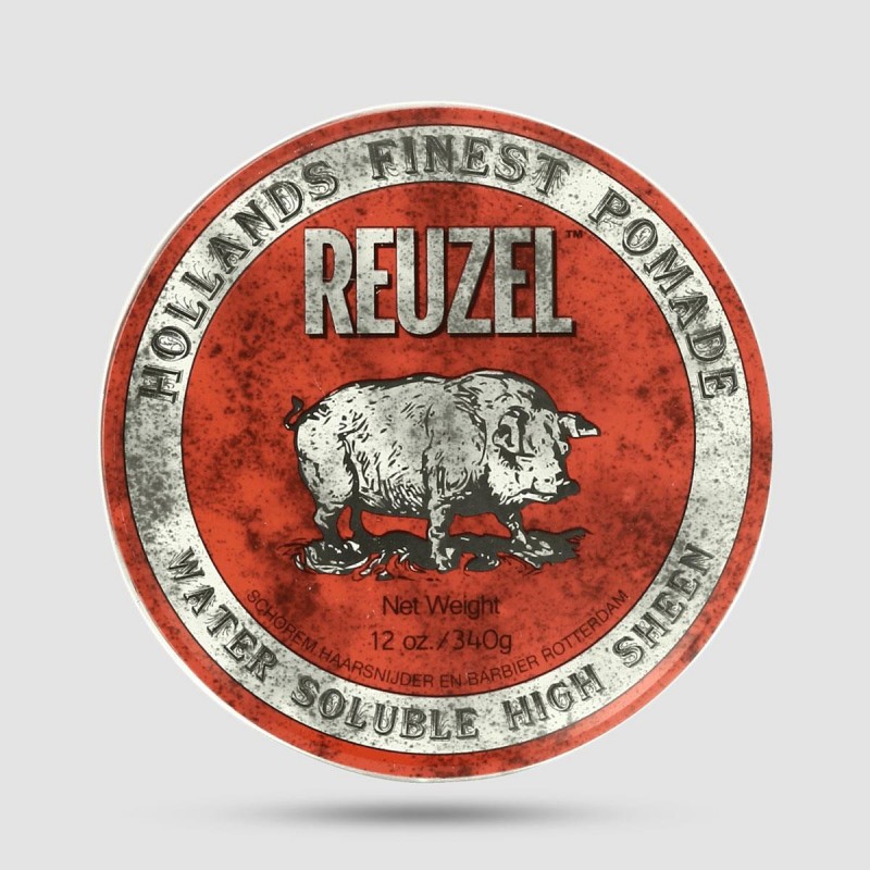 Red Pomade - Reuzel - Medium Hold | High Sheen (Red) 340g / 4oz