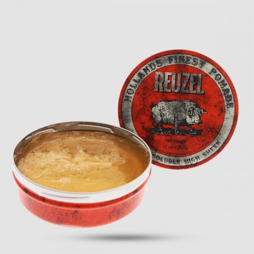 Red Pomade - Reuzel - Medium Hold | High Sheen (Red) 340g / 4oz