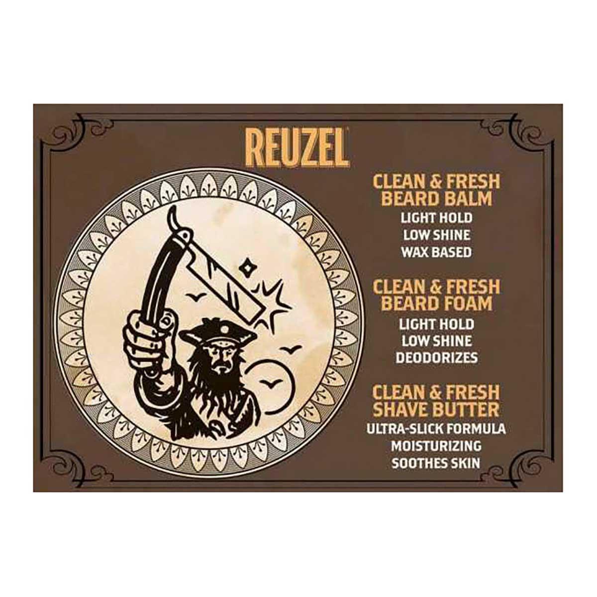 Balm Για Γένια - Reuzel - Clean & Fresh 35g / 1.3oz