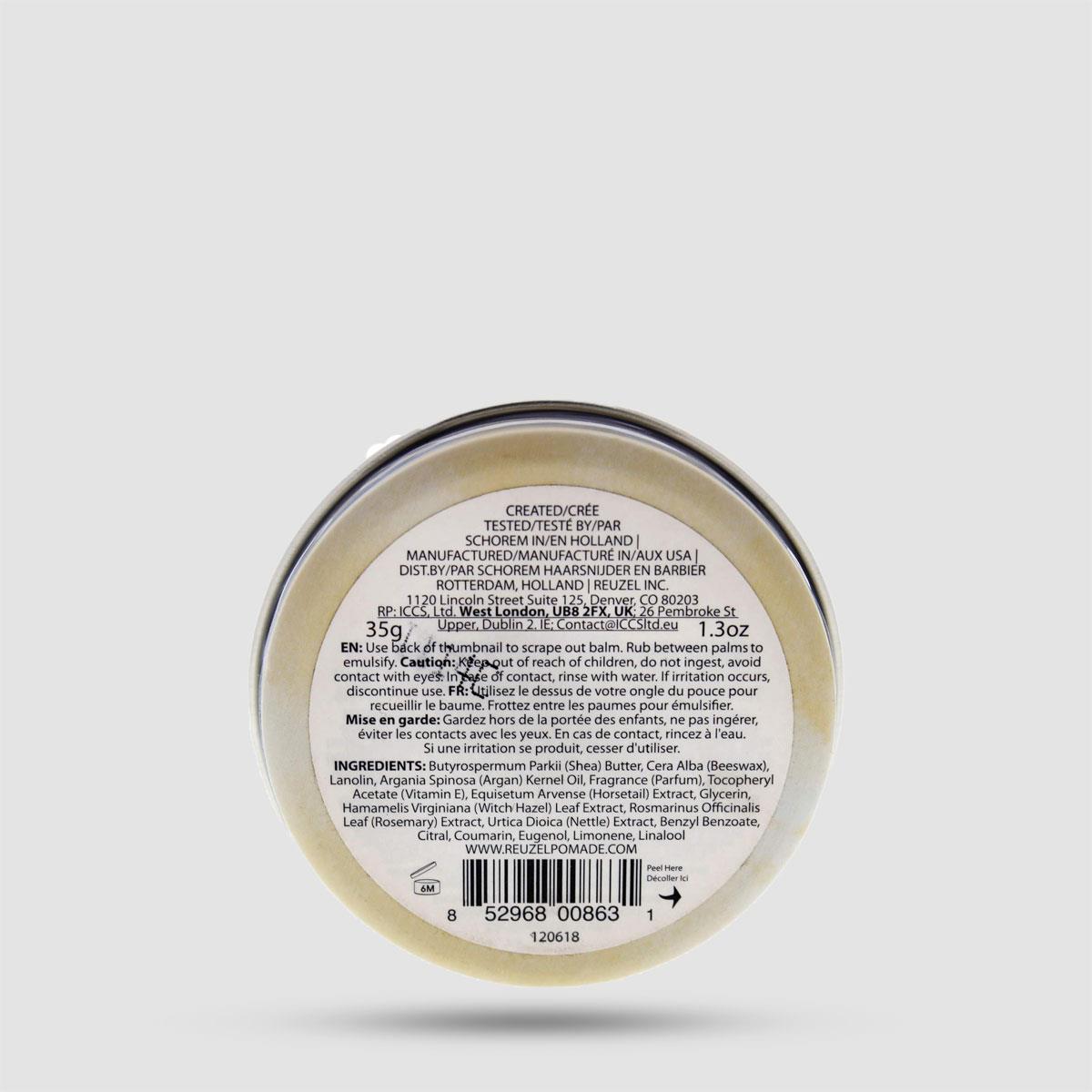 Beard Balm - Reuzel - Woods & Spice 1.3oz