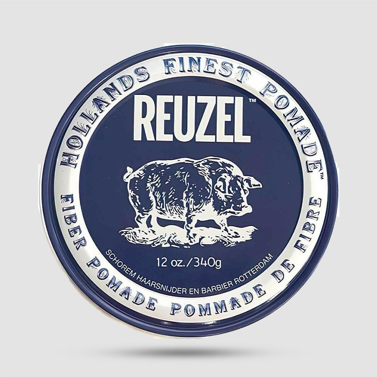 Fiber Pomade - Reuzel - Firm And Pliable | Low Shine 340g / 12oz.