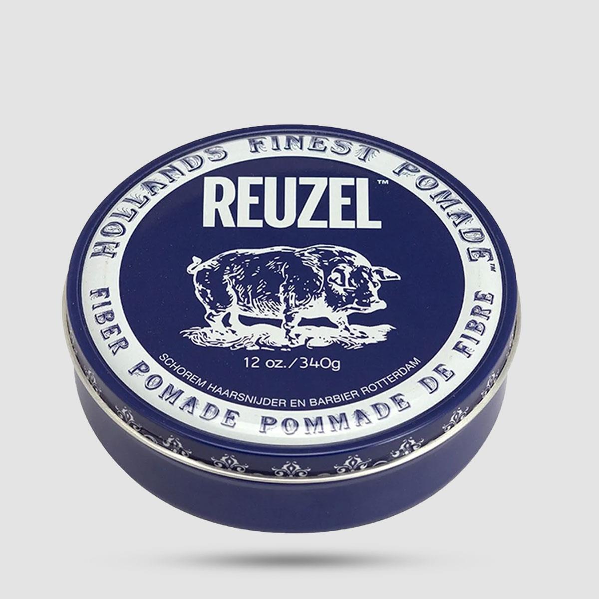 Fiber Pomade - Reuzel - Firm And Pliable | Low Shine 340g / 12oz.