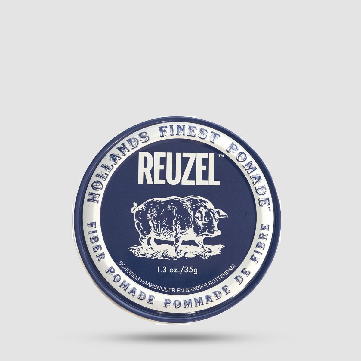 Fiber Pomade - Reuzel - Firm And Pliable | Low Shine 35g / 1.3oz