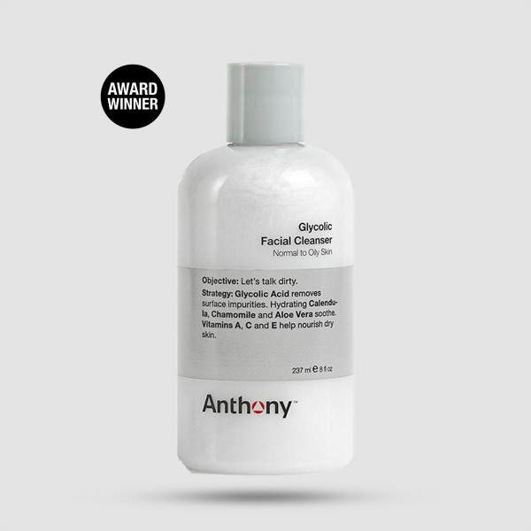 Glycolic Facial Cleanser - Anthony - 237ml