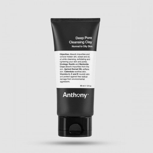 Deep Pore Cleansing Clay - Anthony - Για Βαθύ Καθαρισμό Των Πόρων 90ml