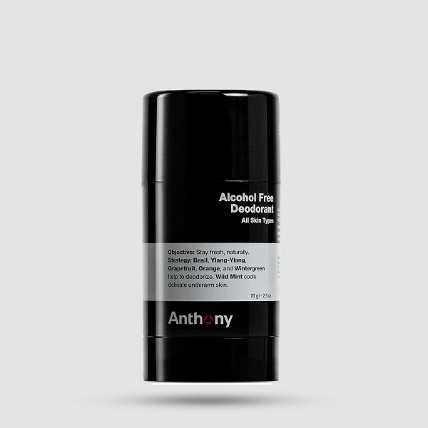 Deodorant Stick - Anthony - Alcohol Free - 70g