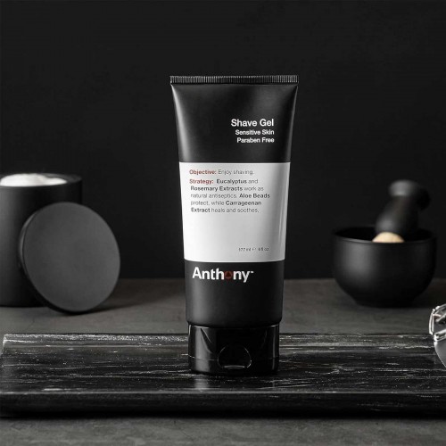 Τζελ Ξυρίσματος - Anthony- Sensitive Skin 177ml