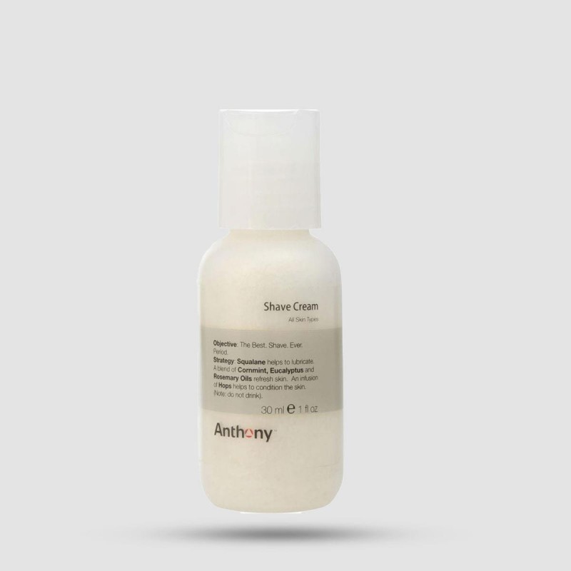 Shaving Cream - Anthony - All Skin Types 30ml