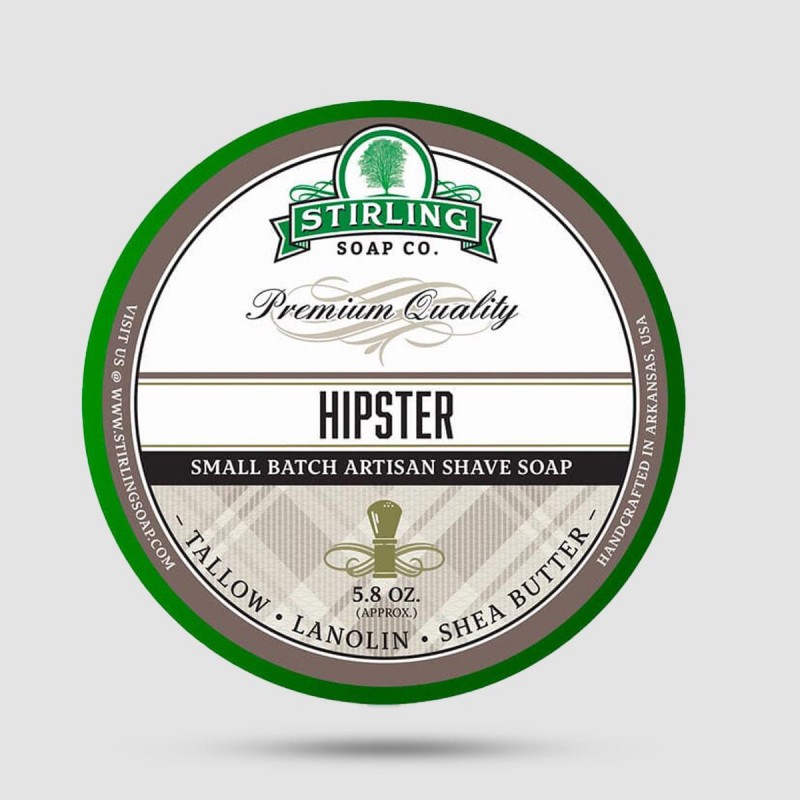 Shaving Soap - Stirling Soap Company - Hipster 170ml