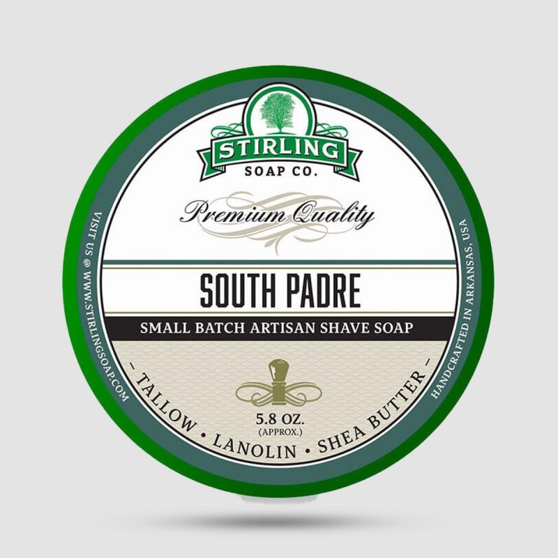 Shaving Soap - Stirling Soap Company - South Padre 170ml