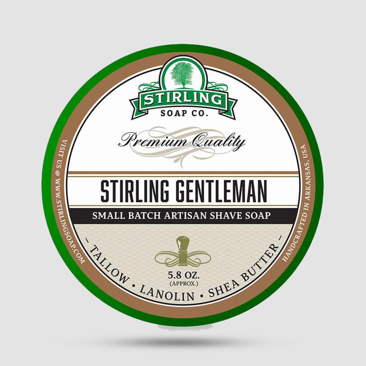 Shaving Soap - Stirling Soap Company - Stirling Gentleman 170ml