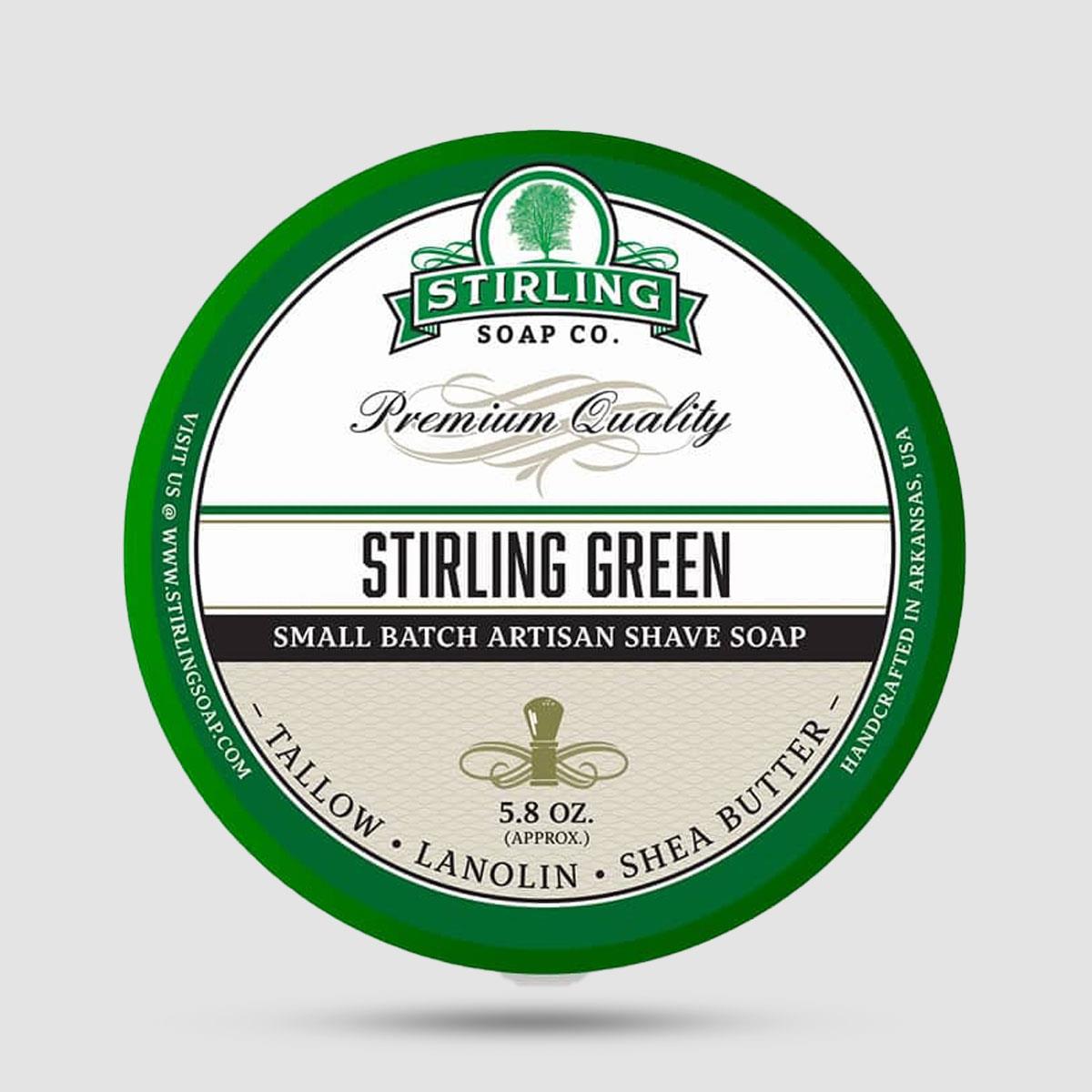 Σαπούνι Ξυρίσματος - Stirling Soap Company - Stirling Green 170ml