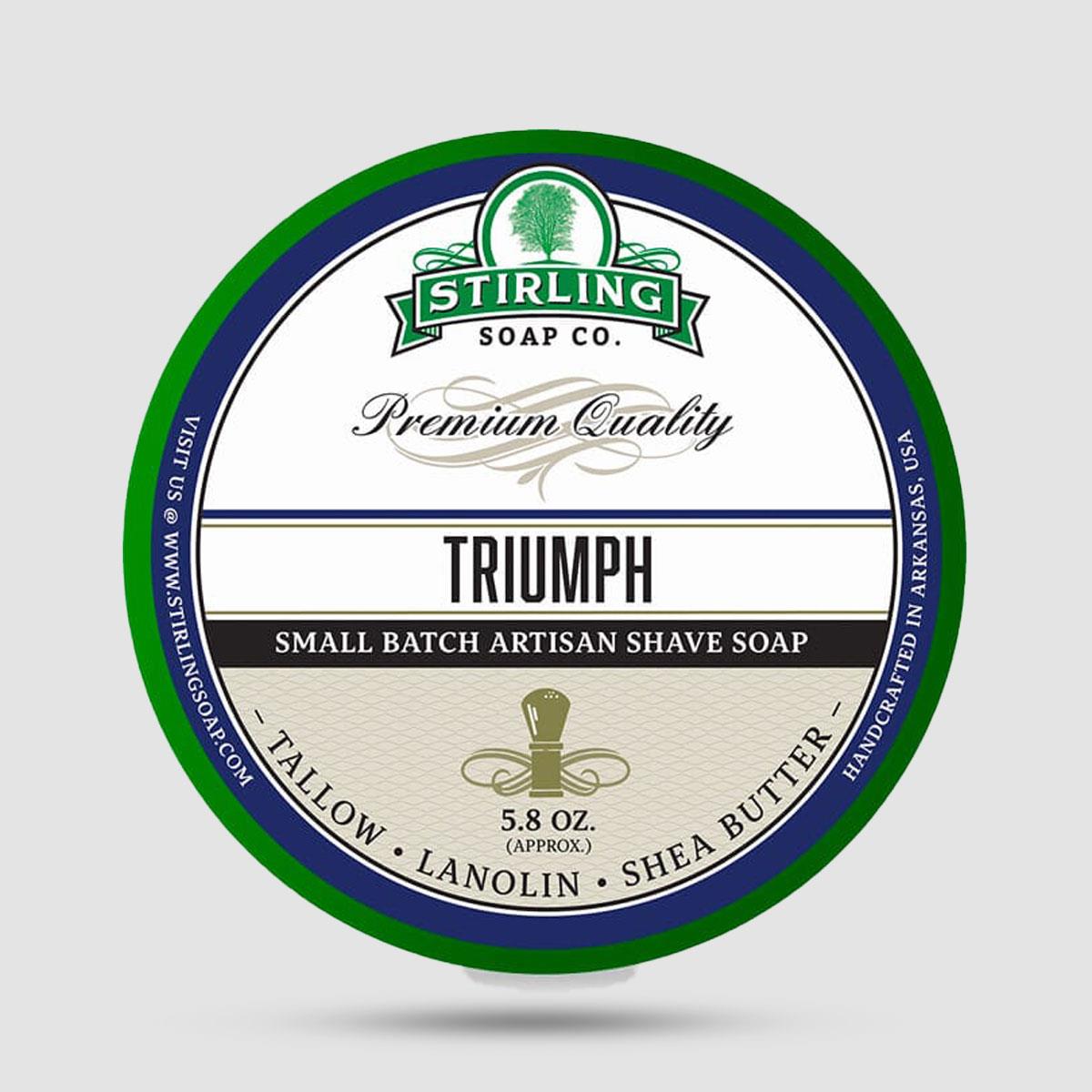 Shaving Soap - Stirling Soap Company - Triumph 170ml