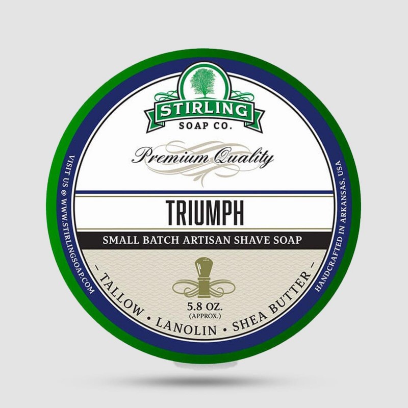 Shaving Soap - Stirling Soap Company - Triumph 170ml