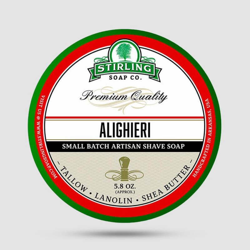 Shaving Soap - Stirling Soap Company - Alighieri  170ml