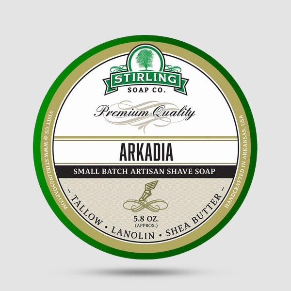 Σαπούνι Ξυρίσματος - Stirling Soap Company - Arkadia 170ml