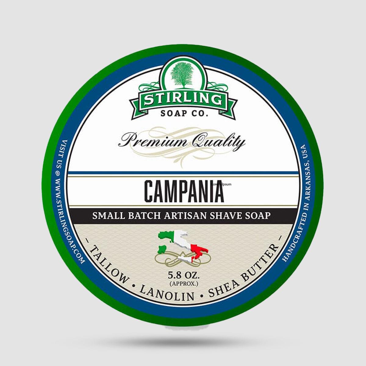 Σαπούνι Ξυρίσματος - Stirling Soap Company - Campania 170ml