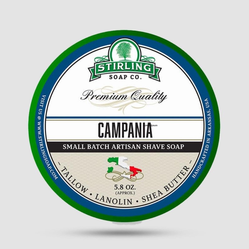 Shaving Soap - Stirling Soap Company - Campania 170ml