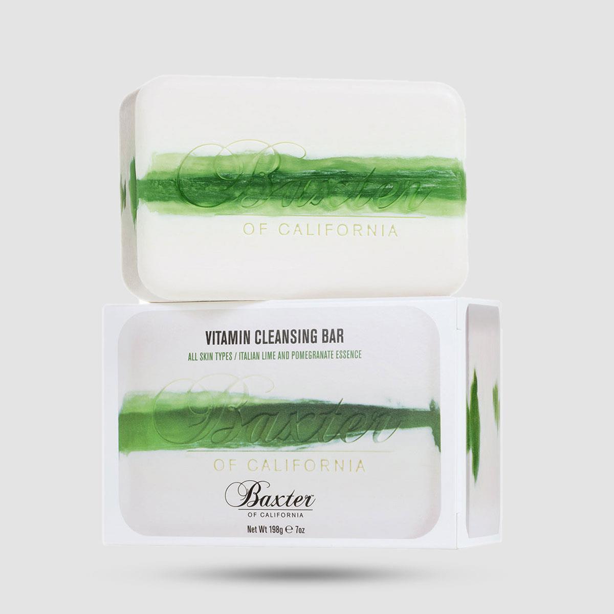 Cleansing Bar - Baxter Of California - Italian Lime & Pomegranate 198g / 7oz