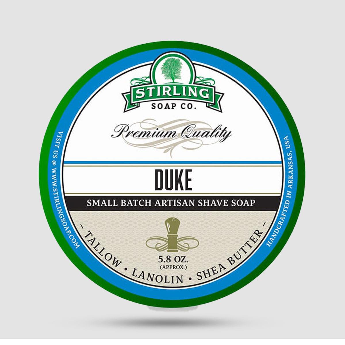 Shaving Soap - Stirling Soap Company - Duke 170ml