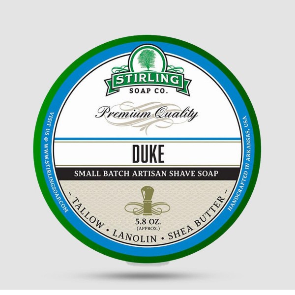 Σαπούνι Ξυρίσματος - Stirling Soap Company - Duke 170ml