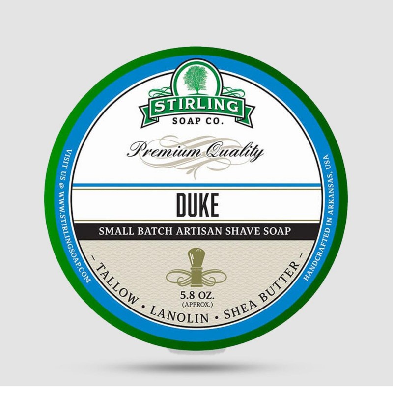 Shaving Soap - Stirling Soap Company - Duke 170ml