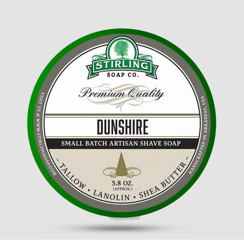 Shaving Soap - Stirling Soap Company - Dunshire 170ml