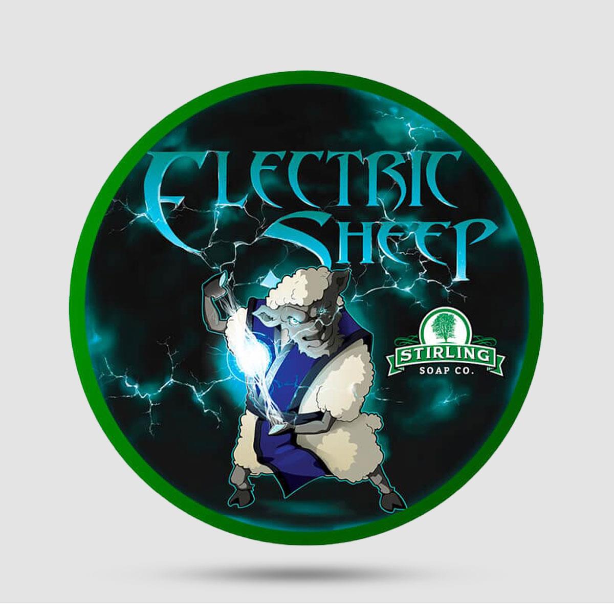 Shaving Soap - Stirling Soap Company - Electric Sheep 170ml