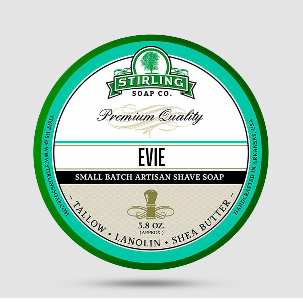 Shaving Soap - Stirling Soap Company - Evie 170ml