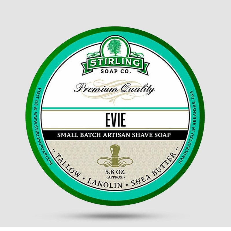 Shaving Soap - Stirling Soap Company - Evie 170ml