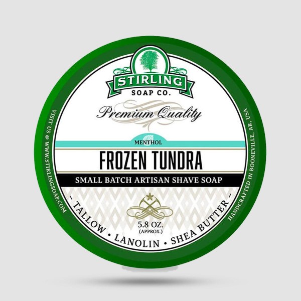 Σαπούνι Ξυρίσματος - Stirling Soap Company - Frozen Tundra 170ml