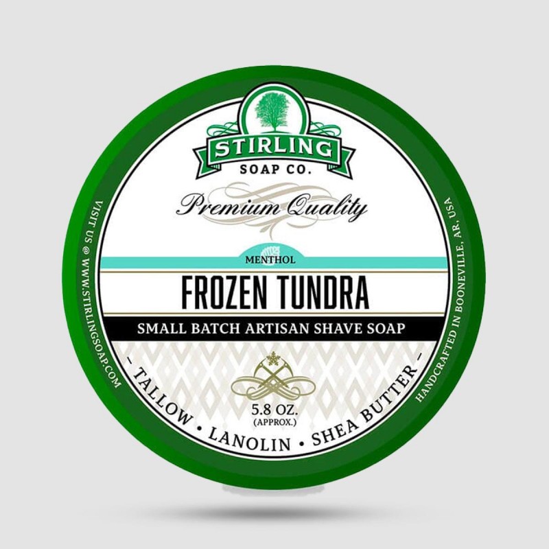 Shaving Soap - Stirling Soap Company - Frozen Tundra 170ml